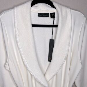 House Of Harlow 1960 Luxuries Bath Robe Size M Ivory